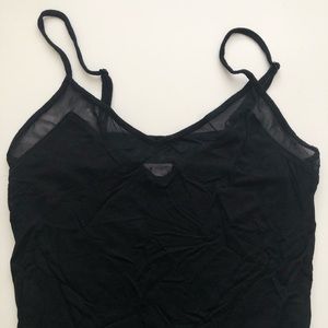 Garage S Cami w/ Mesh on neckline